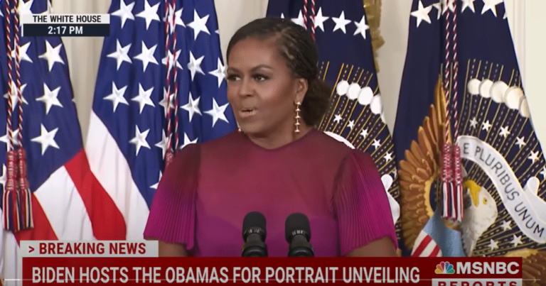 Michelle Obama Praised for Wearing Braids to Her Portrait Unveiling