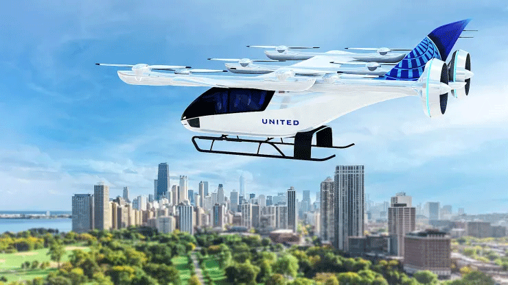 United Airlines raises bet on electric air taxis with 200 aircraft from upstart Eve