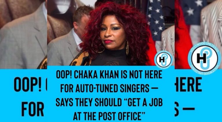 Chaka Khan tells Auto-tuned singers to ‘get Post Office job’