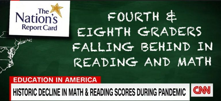 ‘Nation’s Report Card’ shows new evidence of Covid-19’s devastating impact on US children’s education