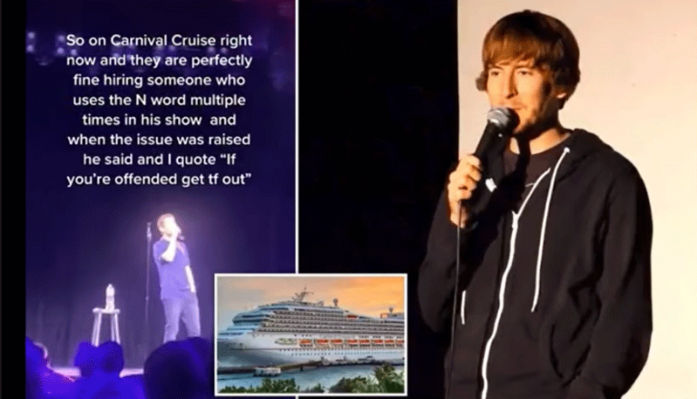 White Comedian Fired After He Allegedly Used N-Word Performing on Carnival Cruise and Got Exposed on Social Media