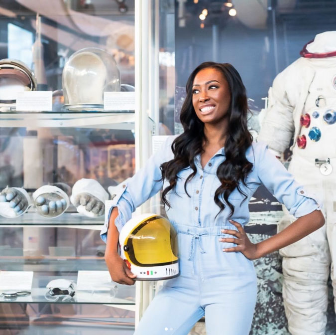 Aisha Bowe is the first Black Woman to Go to Space With Jeff Bezos