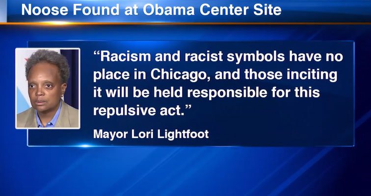 Noose found at Obama Presidential Center construction site