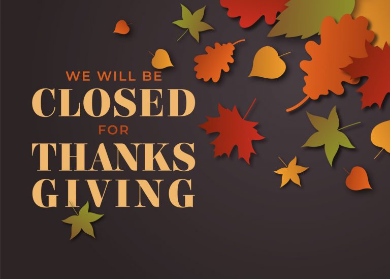 SMUD offices closed for Thanksgiving holiday