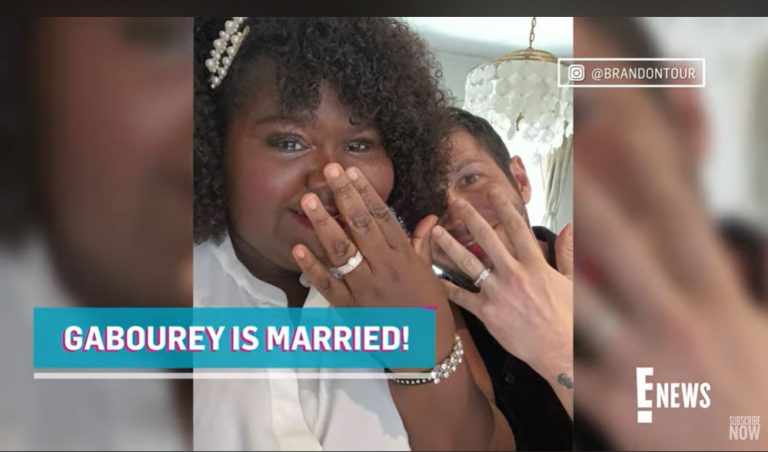 Gabourey Sidibe Secretly Weds Fiancé Brandon Frankel