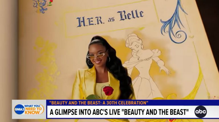 Josh Groban and H.E.R. bring a modern edge in Beauty and the Beast: A 30th Celebration