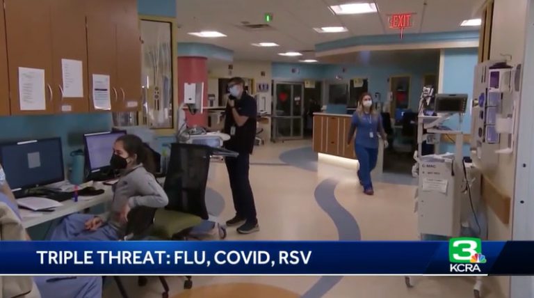 Triple threat: Flu, COVID-19 and RSV wreaking havoc before holiday travel