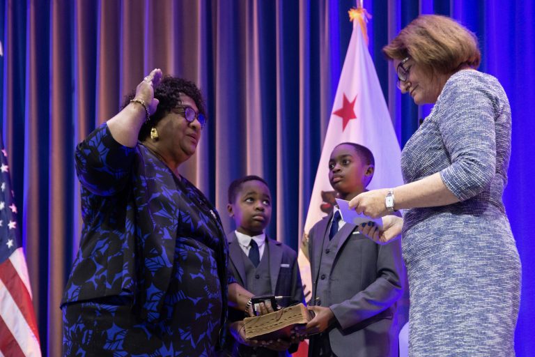 Shirley Weber Is Sworn in as California’s First Elected Black Secretary of State