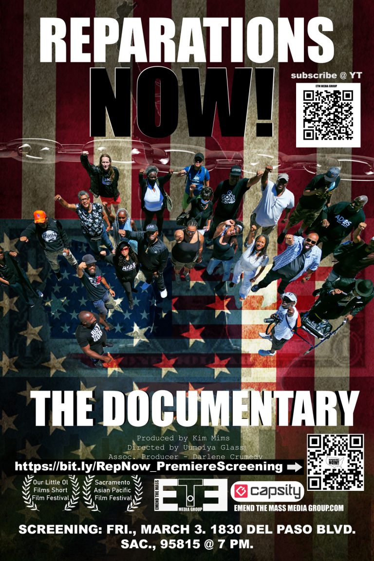 Reparations Now! the Documentary (Premiere Screening)