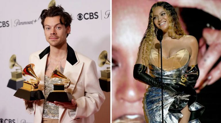 Harry Styles Dodges Beyoncé Question After Album of the Year Upset