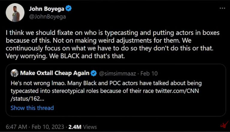 John Boyega Reacts to Idris Elba Refusing to Call Himself a Black Actor: ‘We Should Fixate on Who’s Putting Actors Into Boxes’