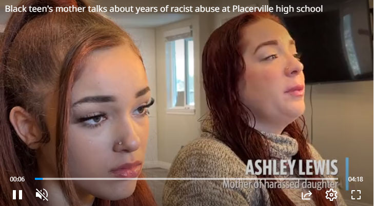 Black Placerville teen’s mother sues over years of alleged racial abuse at school