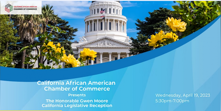 The Honorable Gwen Moore California Legislative Reception