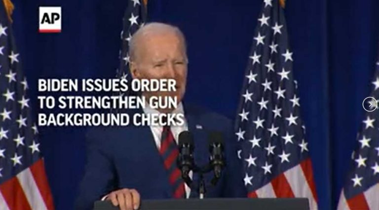 Biden issues order to strengthen gun background checks