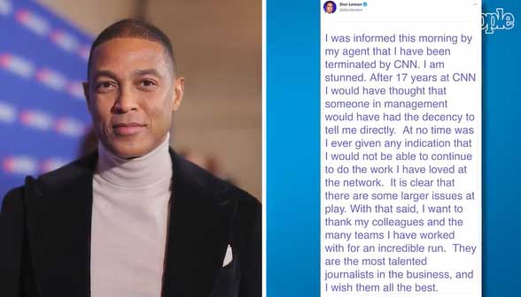 CNN Pushes Back at Don Lemon for ‘Inaccurate’ Twitter Statement About the Way He Was Terminated