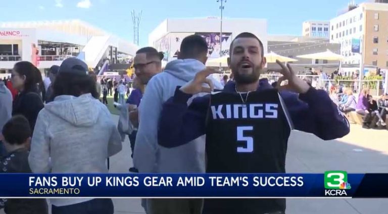 Fans buy up Sacramento Kings gear amid team’s success