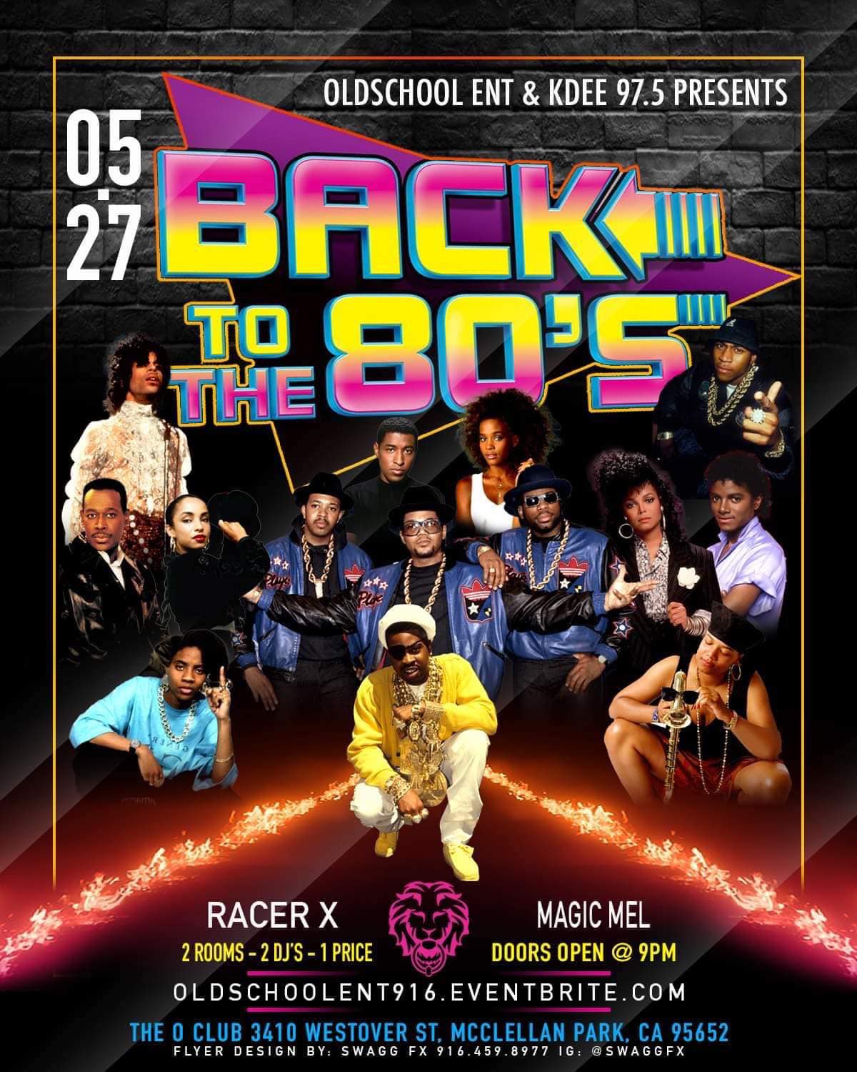 97.5 and OSE present The 80s Party at the O Club!