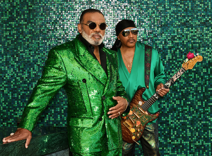 The Isley Brothers performing live at California State Fair