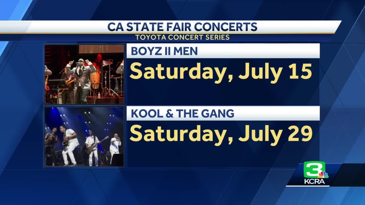 Grammy-winning R&B icons to join California State Fair concert series. Here’s the full lineup