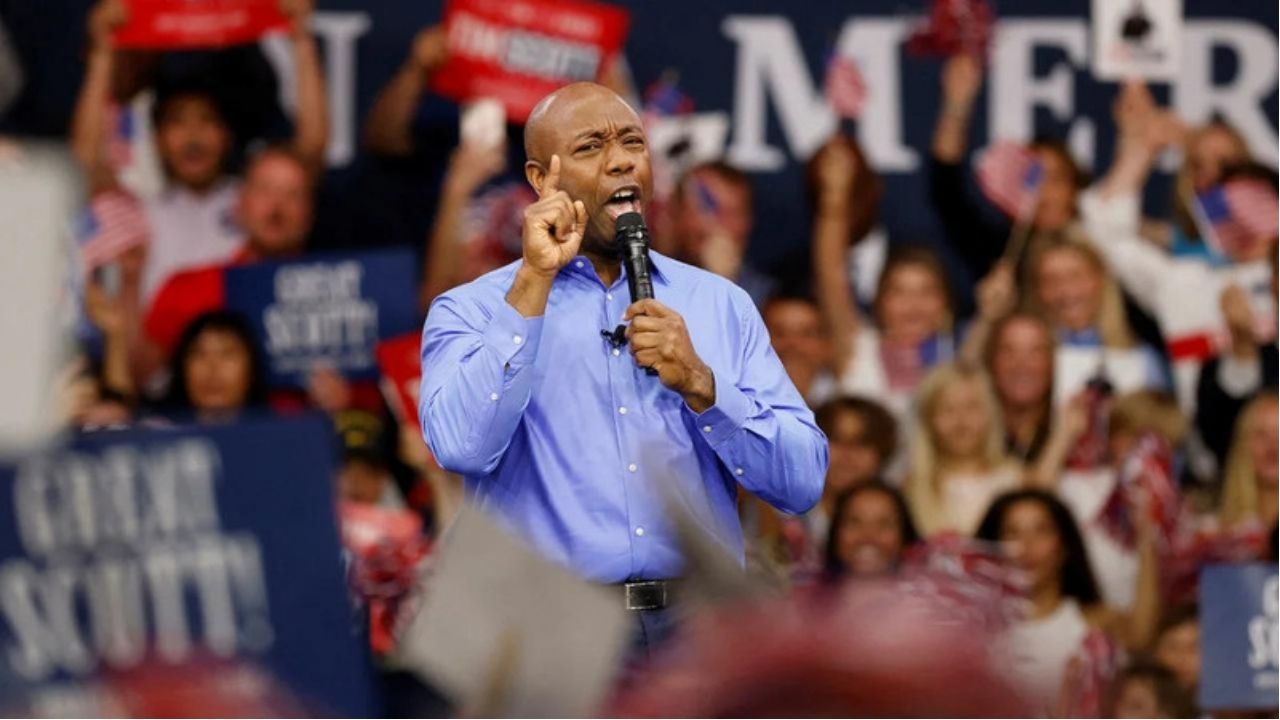 Tim Scott, the only Black Republican in the Senate, enters the 2024 GOP primary
