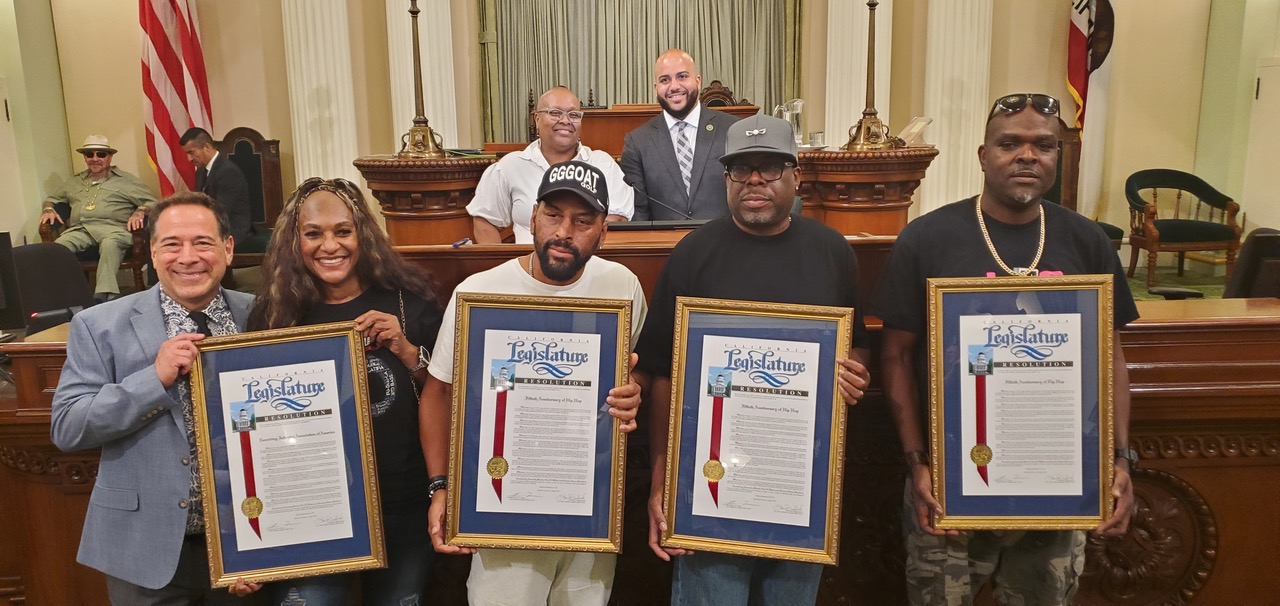 Celebrating 50 Years of Hip Hop: Legislative Black Caucus Honors West Coast Greats