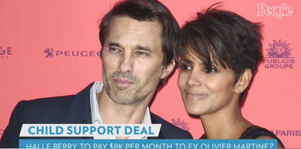 Halle Berry to Pay $8,000 a Month in Child Support to Olivier Martinez