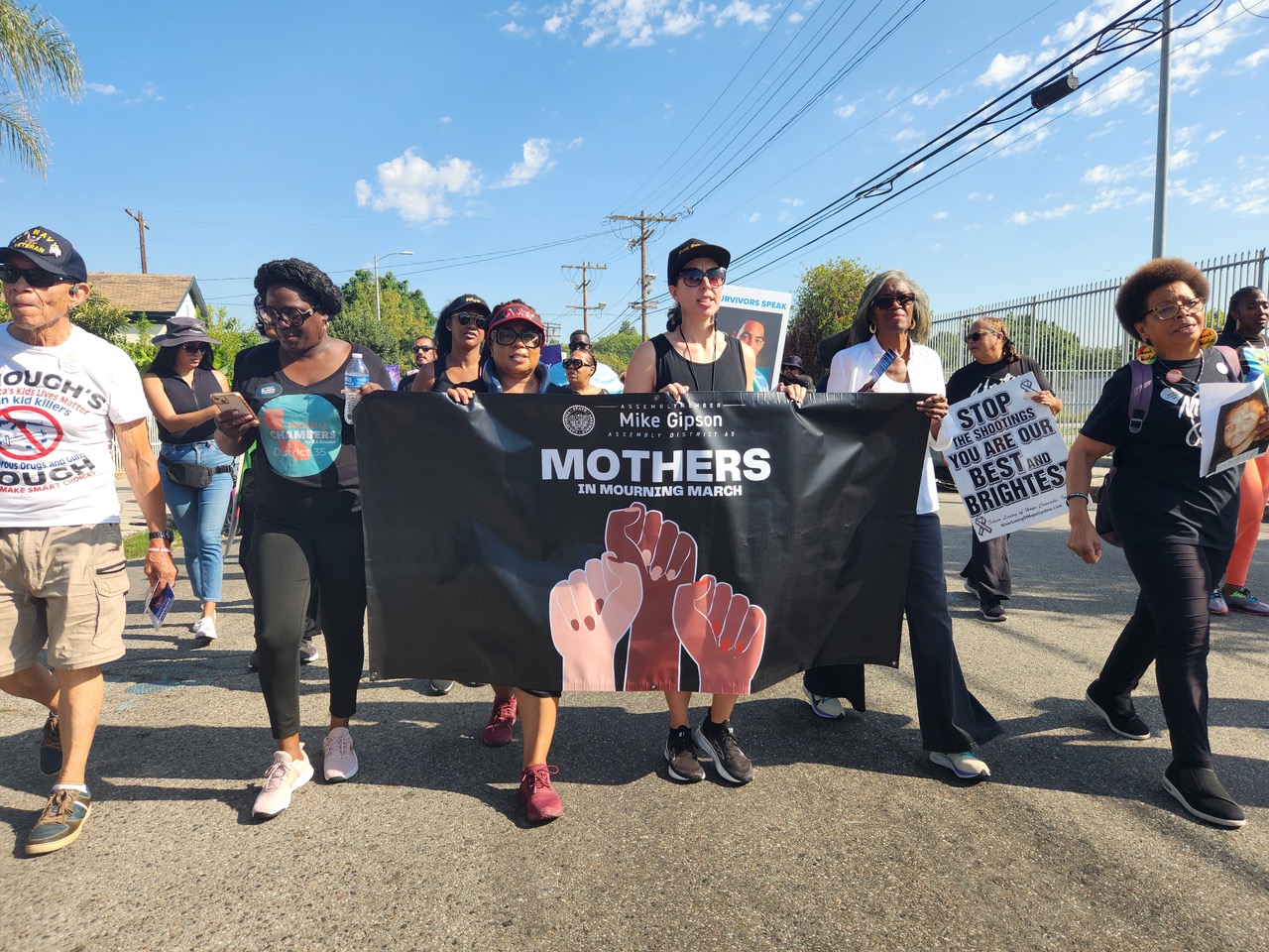Mothers in Mourning: Moms, Allies Protest Gun Violence in California  