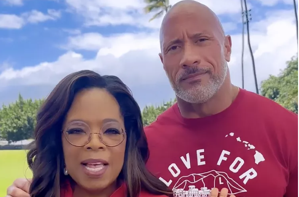 Oprah Winfrey, Dwayne Johnson Launch Fund — with $10 Million to Start — for Those Affected by Maui Fires