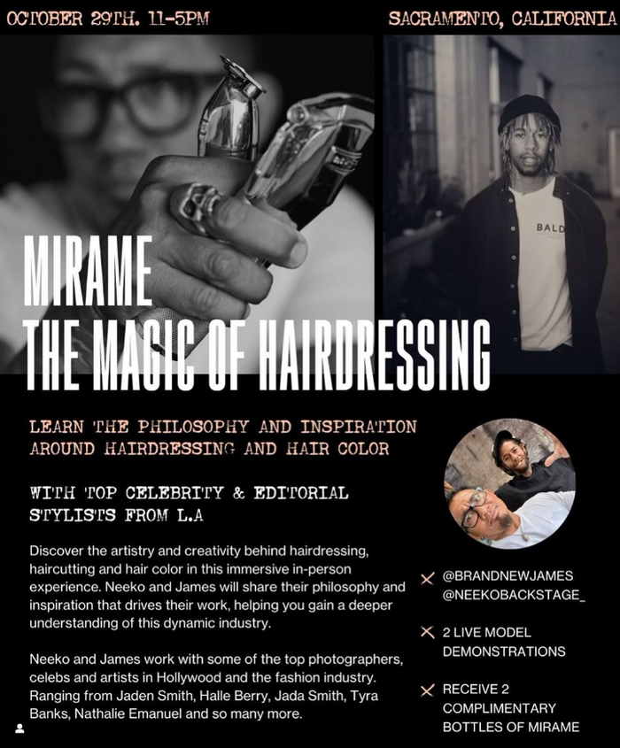 Register now for “The Magic of Hairdressing” session at MIXED