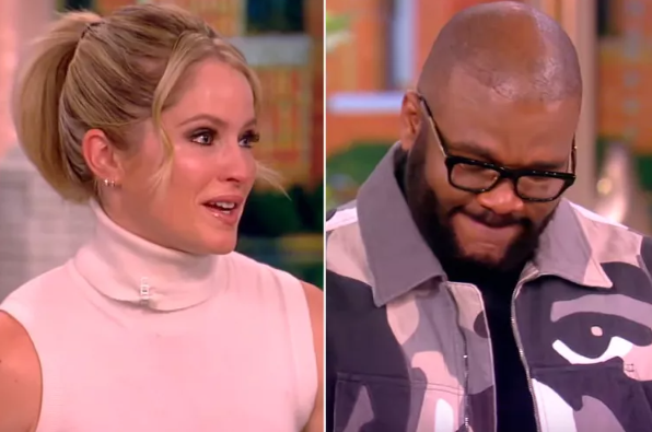 Tyler Perry pauses ‘View’ interview in tears over cohost’s tribute to his late mother