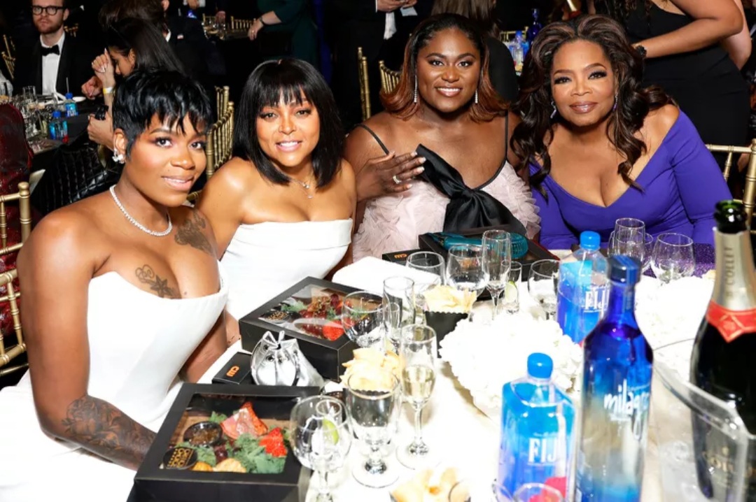 Oprah Winfrey and The Color Purple Cast React to Being Served ‘Pizza in a Bag’ at Critics Choice Awards