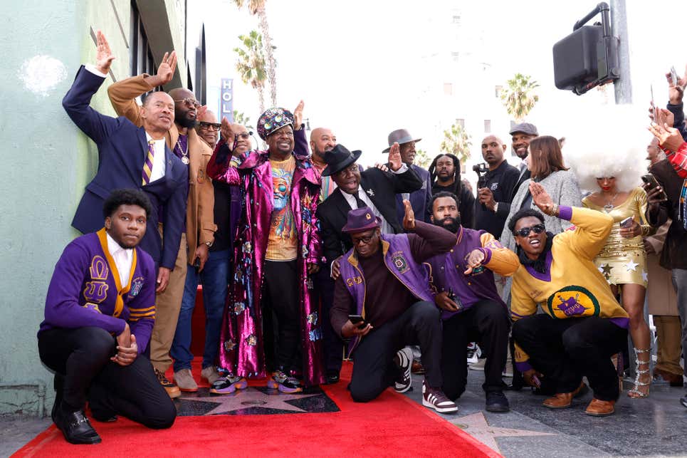 George Clinton Gets Star on Hollywood Walk of Fame