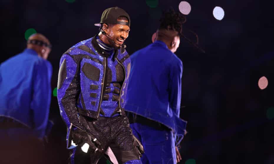 Usher and longtime partner married in Las Vegas after Super Bowl half-time show