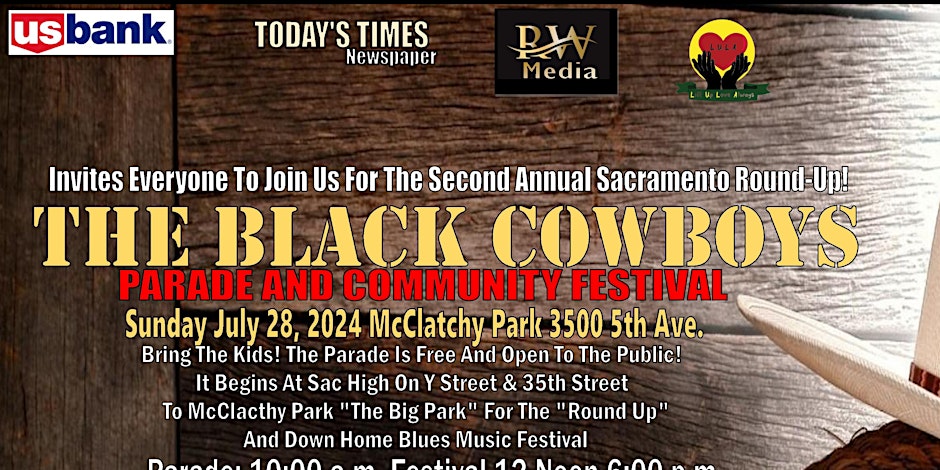 BLACK COWBOYS COMMUNITY PARADE & DOWN HOME BLUES MUSIC FEST