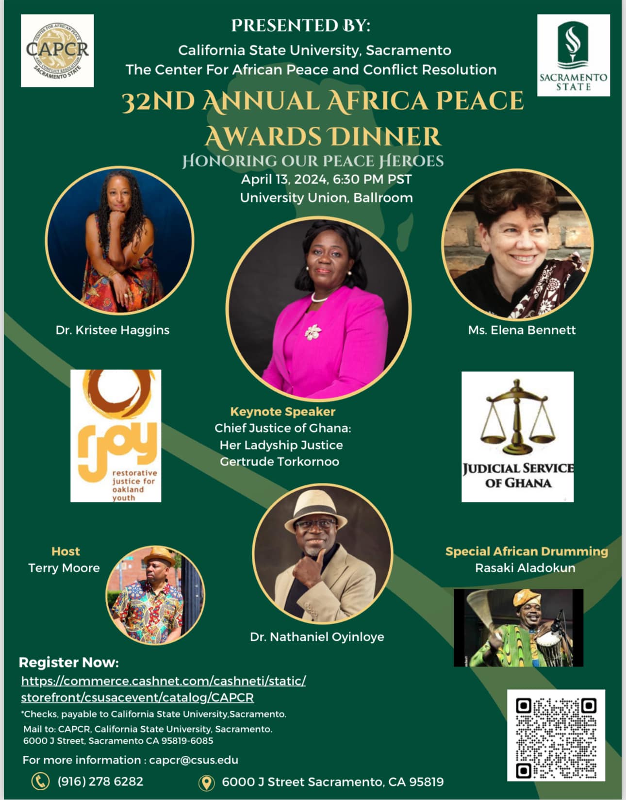 32nd Annual Peace Awards Dinner