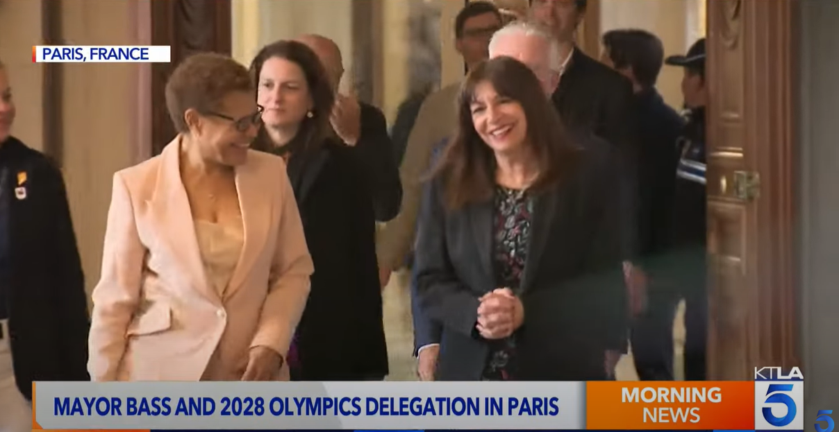 On Paris Trip, Mayor Karen Bass Focuses on Learning, Preparation and Partnerships for 2028 Olympic Games in L.A.