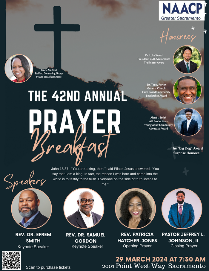 42nd Annual Greater Sacramento NAACP Prayer Breakfast