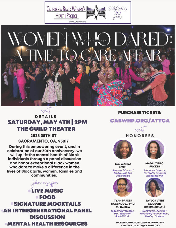 30th Anniversary Women Who Dared: A Time To Care Affair on Sat-May 4